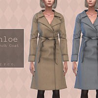 Chloe Trench Coat By Pipco