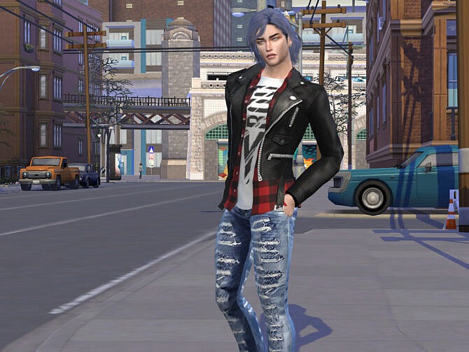 Sims 4 Joey McNeil by DarkWave14 at TSR