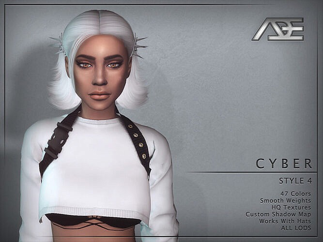 Cyber Style 4 (hairstyle) By Ade_darma