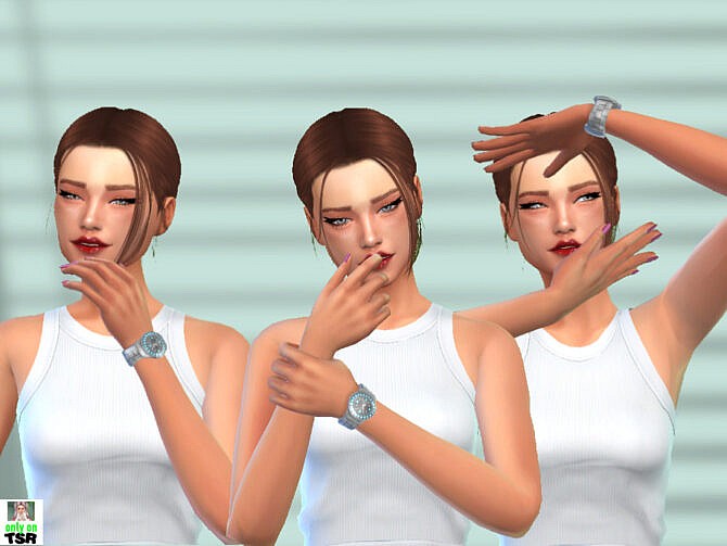 Sims 4 Simply CAS Close up Poses by idavt at TSR