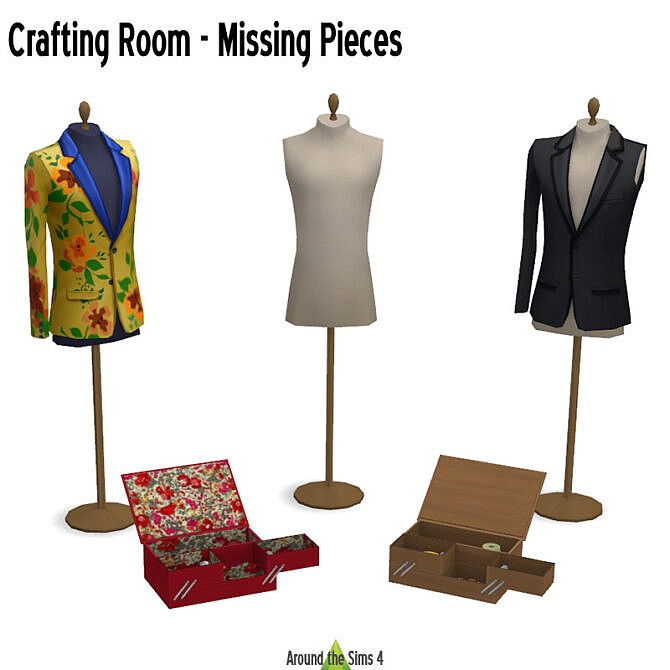 Sims 4 Crafting room   Missing pieces at Around the Sims 4