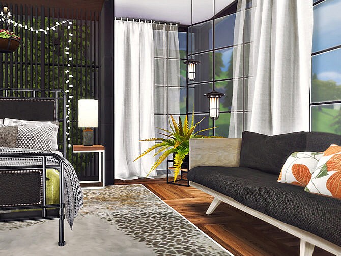 Sims 4 Rune Bedroom by Rirann at TSR