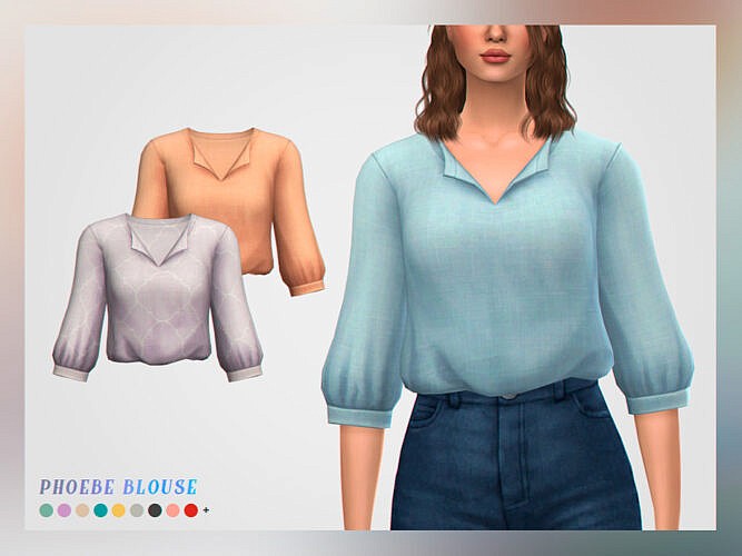 Phoebe Blouse By Pixelette