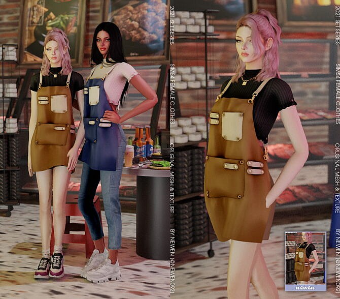 Sims 4 Do you want to go eat steak with me? set at NEWEN