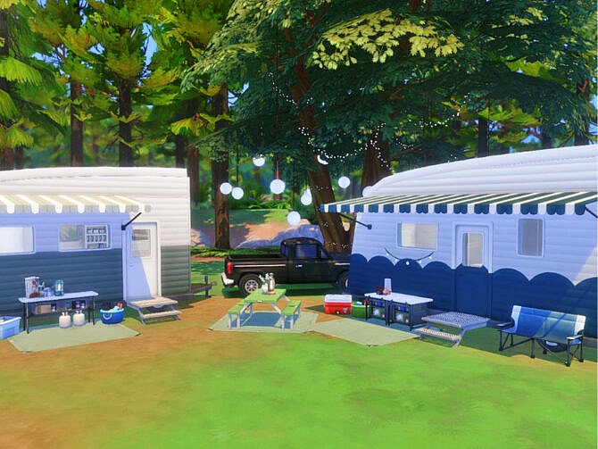 Sims 4 Family Camping by Summerr Plays at TSR