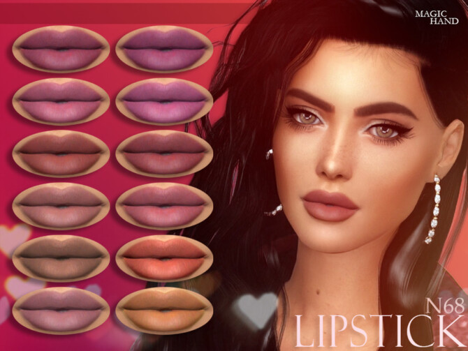 Sims 4 Lipstick N68 by MagicHand at TSR