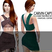 Colbie Two Piece Set Top By Carvin Captoor