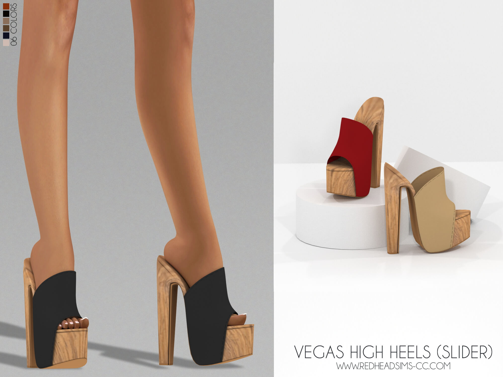 Redhead Sims Cc Sims 4 Cc Shoes Sims 4 High Heels