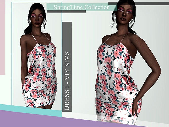 Springtime Collection Dress I By Viy Sims