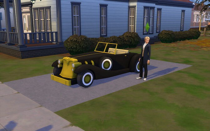 Sims 4 Chauffeur Vintage Career by Alpha Waifu at Mod The Sims 4