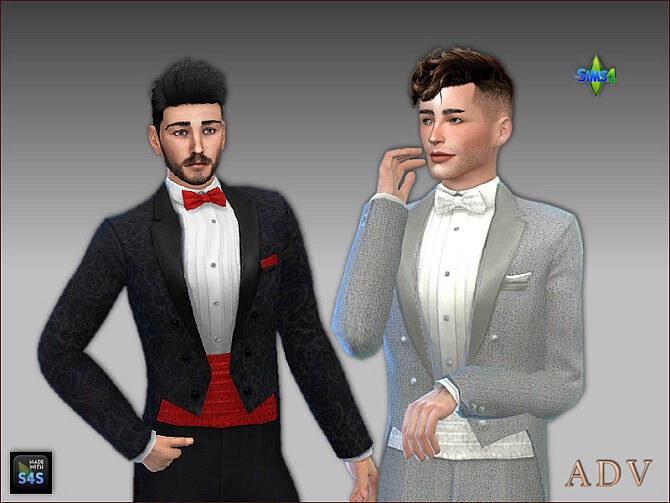 Sims 4 Wedding outfits for grooms at Arte Della Vita