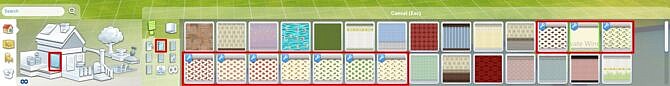 Sims 4 8BitBites Pixel Art Fruit Wallpaper Set by GenericFan at Mod The Sims 4