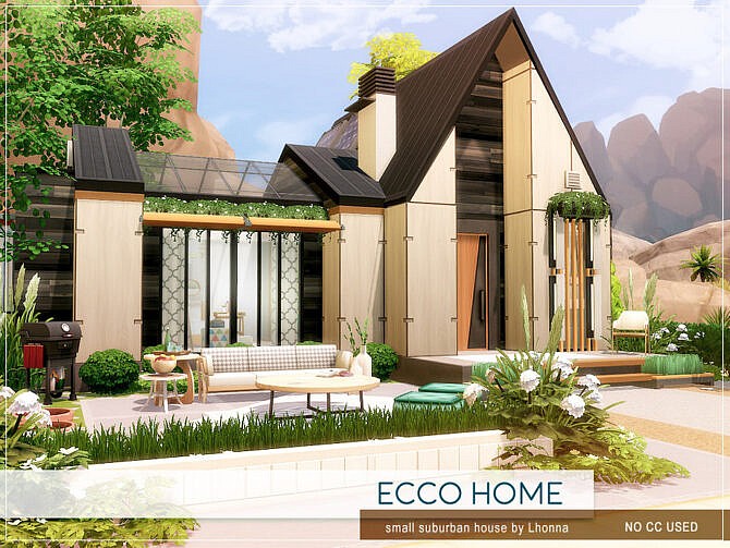 Sims 4 Ecco Home by Lhonna at TSR