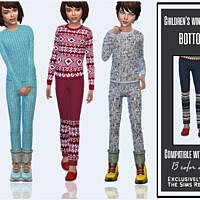 Children’s Winter Suit (bottom) By Sims House