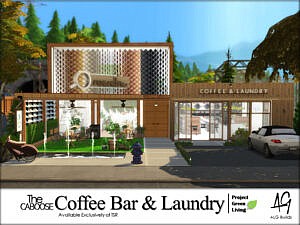 The Caboose Coffee Bar And Laundry By Algbuilds