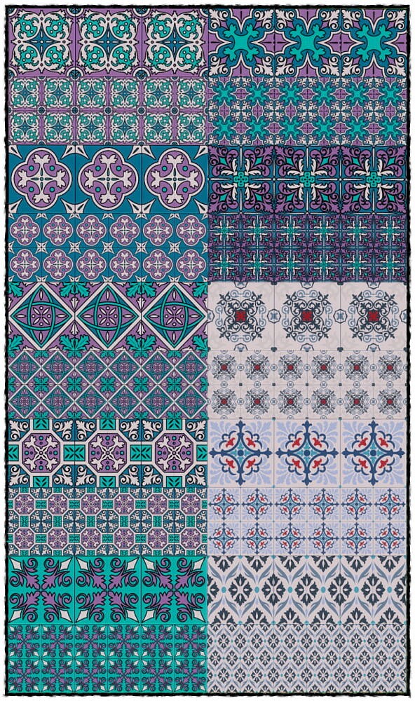Sims 4 Totally Tiles Azulejo & Talavera Collection #1 by Wykkyd at Mod The Sims 4