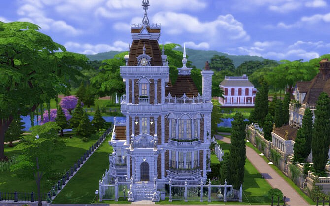 Sims 4 Villa Ornate by alexiasi at TSR