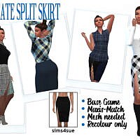 Sentate’s Split Skirt