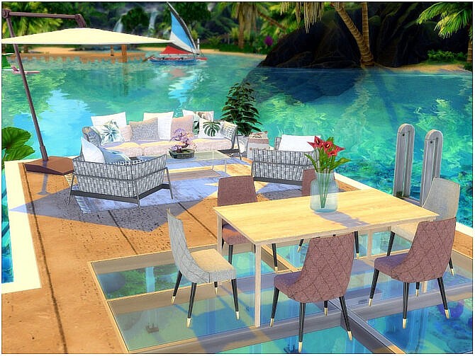 Sims 4 The View house by lotsbymanal at TSR