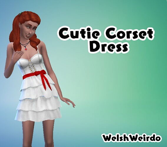 Cutie Corset Dress By Welshweirdo