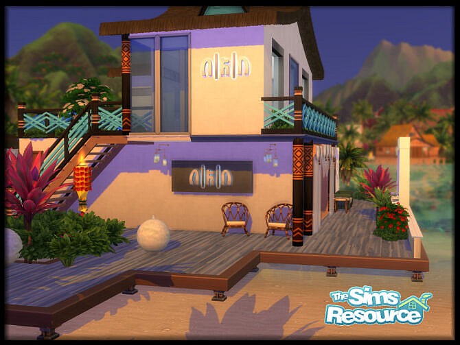 Sims 4 Ohan Ali Beach Spa by seimar8 at TSR