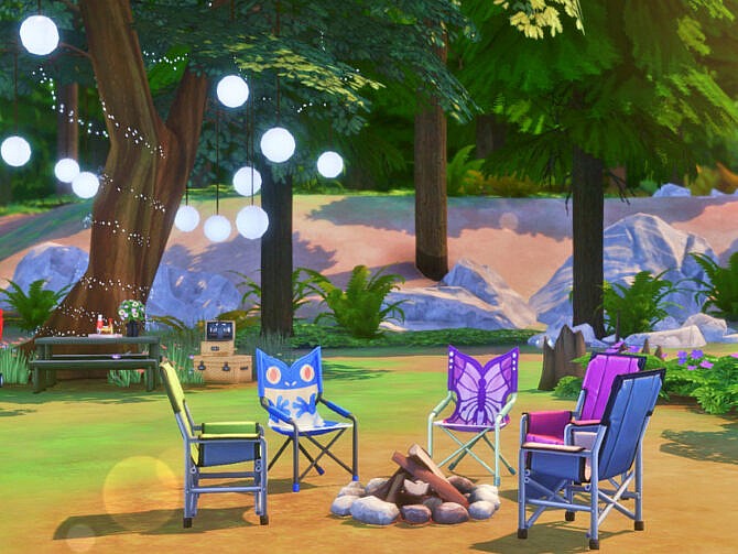 Sims 4 Family Camping by Summerr Plays at TSR