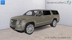 2018 Cadillac Escalade Esv