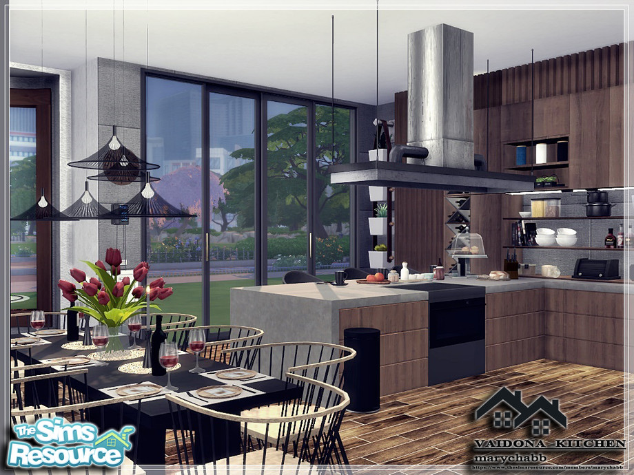 VAIDONA KITCHEN by marychabb at TSR » Sims 4 Updates