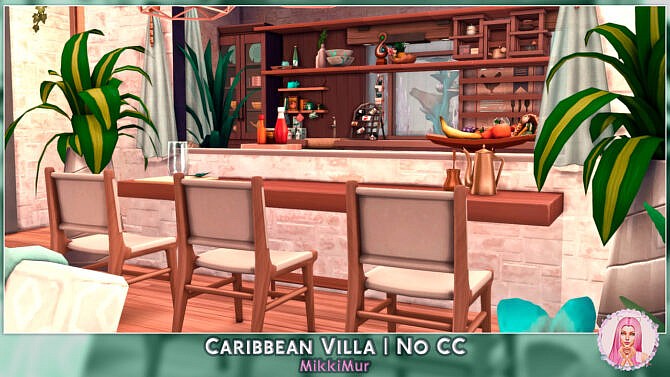 Sims 4 Caribbean Villa at MikkiMur
