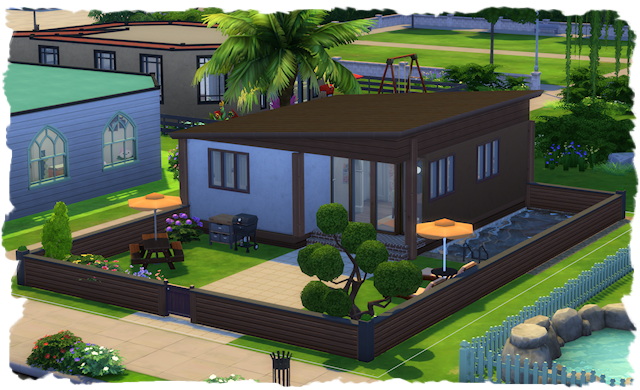 Sims 4 Dream mini house by Chalipo at All 4 Sims