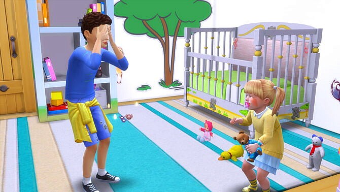 Sims 4 Play Peakaboo for all Ages by Sofmc9 at Mod The Sims 4