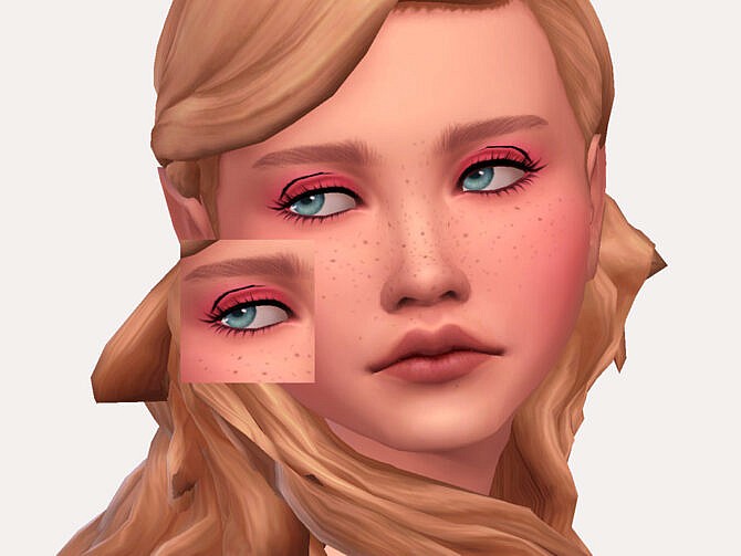 Sims 4 Daare Eyeliner by Sagittariah at TSR