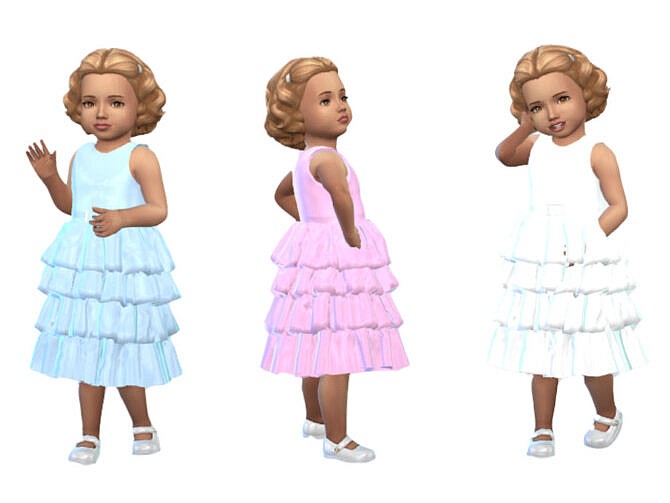 Sims 4 KeyCamz Toddler Dress 0412 by ErinAOK at TSR