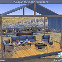 Adagio Outdoor Furniture Set By Mincsims