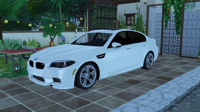 Sims 4 2013 BMW M5 at Modern Crafter CC