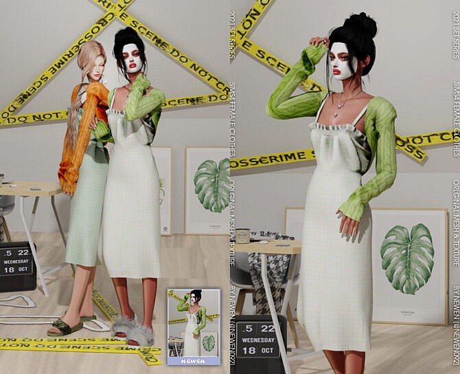 Sims 4 Set Series [Is not she crazy] clothes at NEWEN