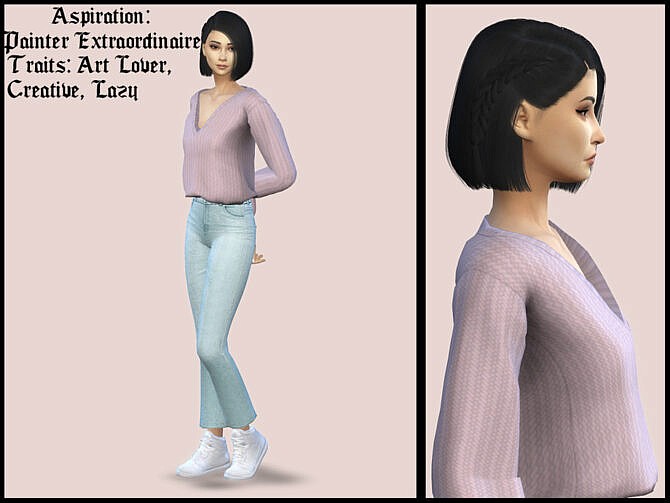 Sims 4 Amy Liang by YNRTG S at TSR