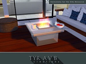 Modern Glass Fire Pit By Tyravb