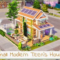 Small Modern Teen House By Simmer_adelaina