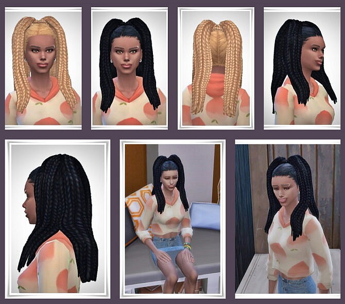 Sims 4 Brooke Hair at Birksches Sims Blog