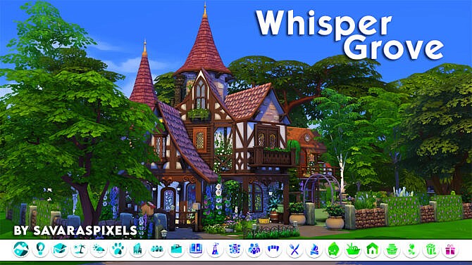 Sims 4 Whisper Grove Cottage at Savara’s Pixels