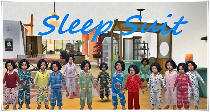 Sims 4 Toddler SleepSuit at Birksches Sims Blog