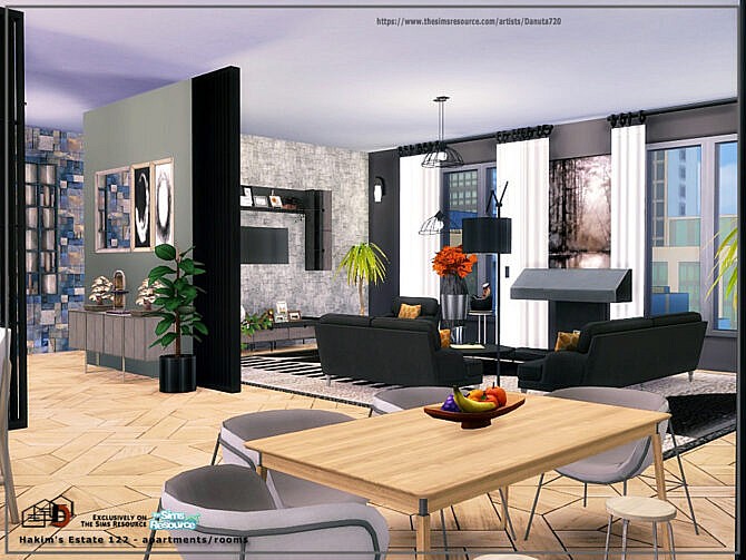 Sims 4 Hakims Estate 122 apartments by Danuta720 at TSR