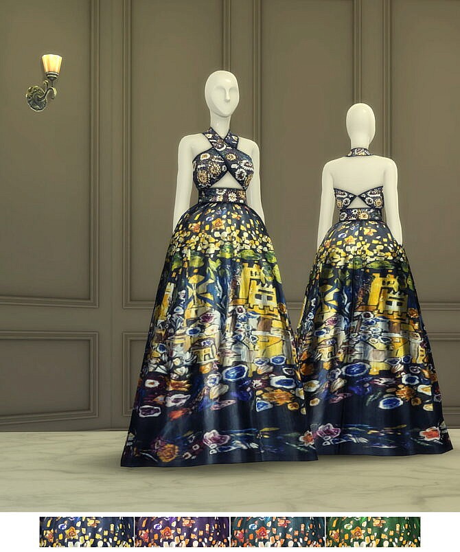 Sims 4 FW 2016 Collection I 1 Gown at Rusty Nail