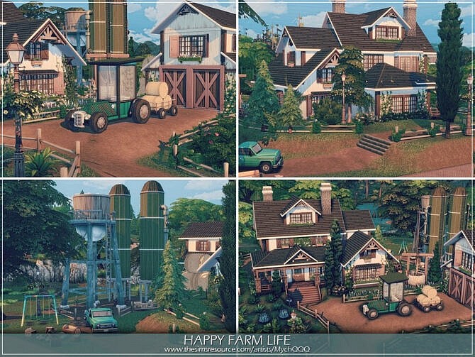 Sims 4 Happy Farm Life by MychQQQ at TSR