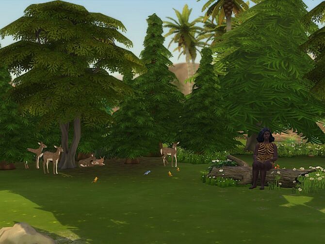 Sims 4 The Woods lot at KyriaT’s Sims 4 World