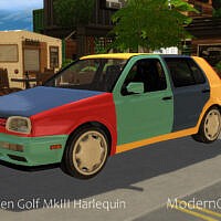 1996 Volkswagen Golf Mkiii Harlequin
