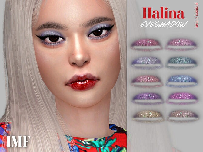 Sims 4 IMF Halina Eyeshadow N.196 by IzzieMcFire at TSR