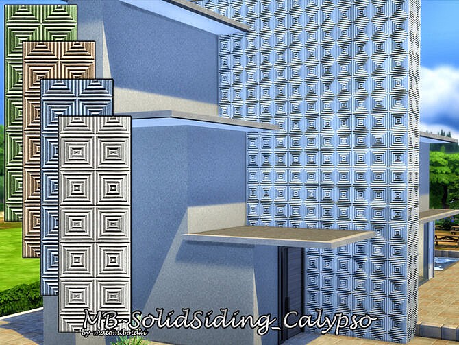 Sims 4 MB Solid Siding Calypso by matomibotaki at TSR