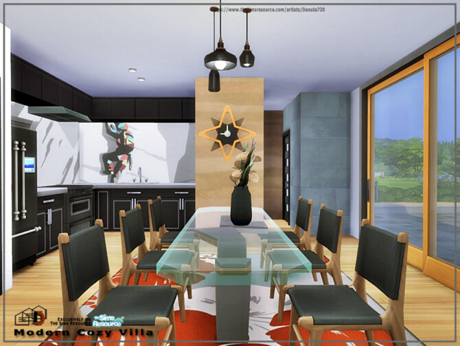 Sims 4 Modern Cozy Villa by Danuta720 at TSR